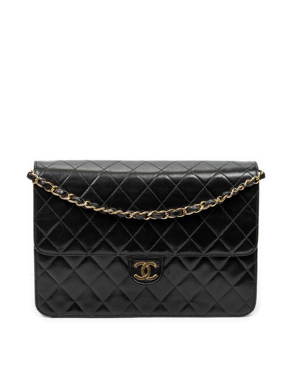 Chanel Vintage Clutch With Chain #312312C40B